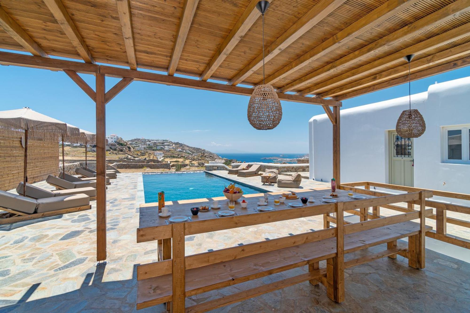 Le Ciel Suites & Villas Mykonos Town Exterior foto